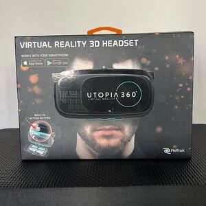 ReTrak Utopia 360 Virtual Reality Smartphone VR Headset NWT